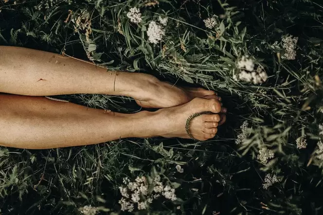 Healthy legs without varicose veins